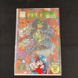 Vintage Chaos Comics Evil Ernie Issue 1 Limited Edition 39/1000 COA